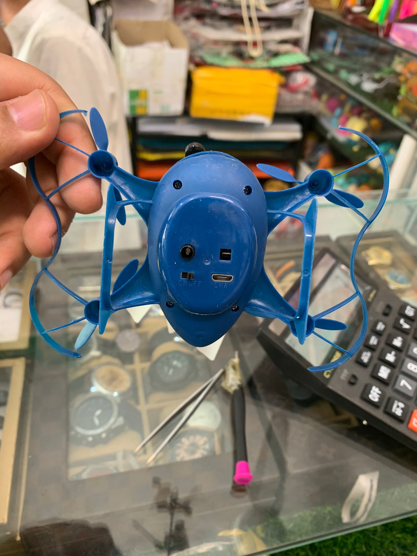 hand sensor drone toy